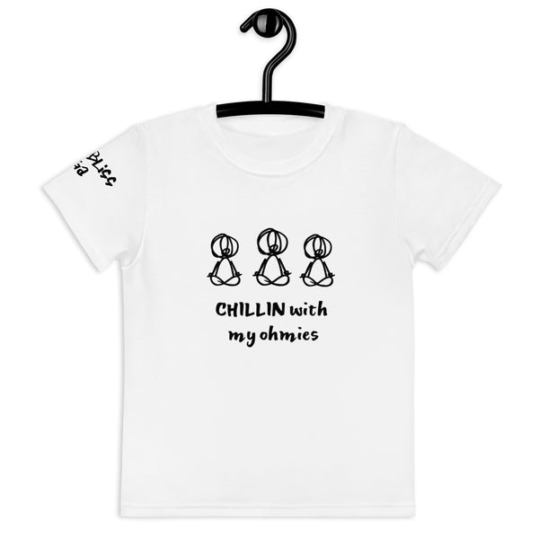 Chillin' with My Ohmies - Kids Crew Neck T-shirt