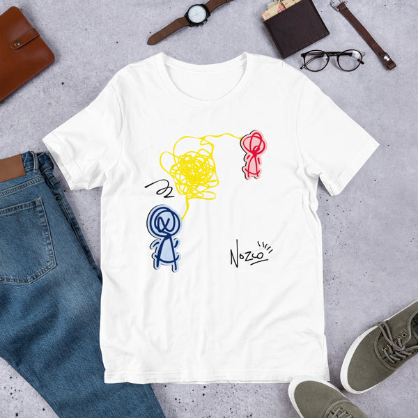 "Conversation" Short-Sleeve Unisex T-Shirt by Nozco