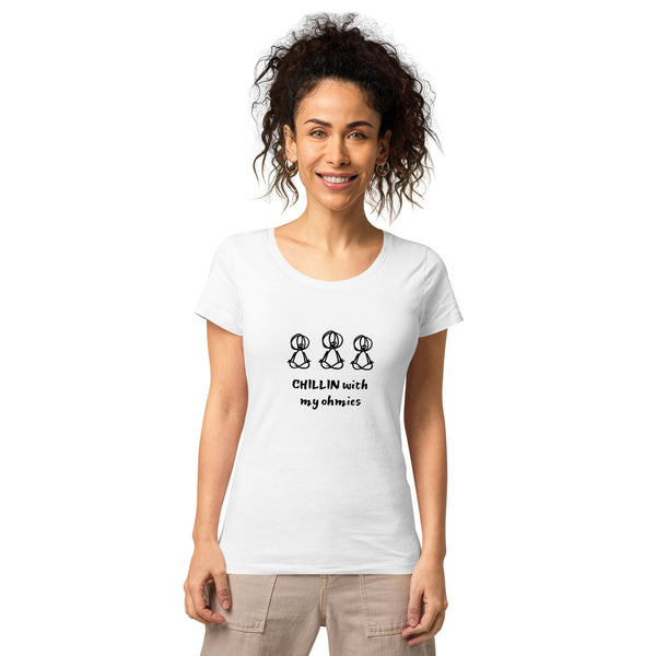 'Chillin with My Ohmies' organic t-shirt (women's)